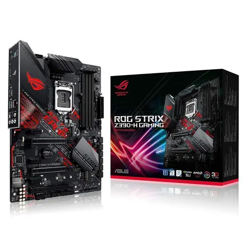 Asus Rog Strix Z390-H Gaming  Intel Z390 Soket 1151 DDR4 4266(O.C.)MHz ATX Gaming (Oyuncu) Anakart