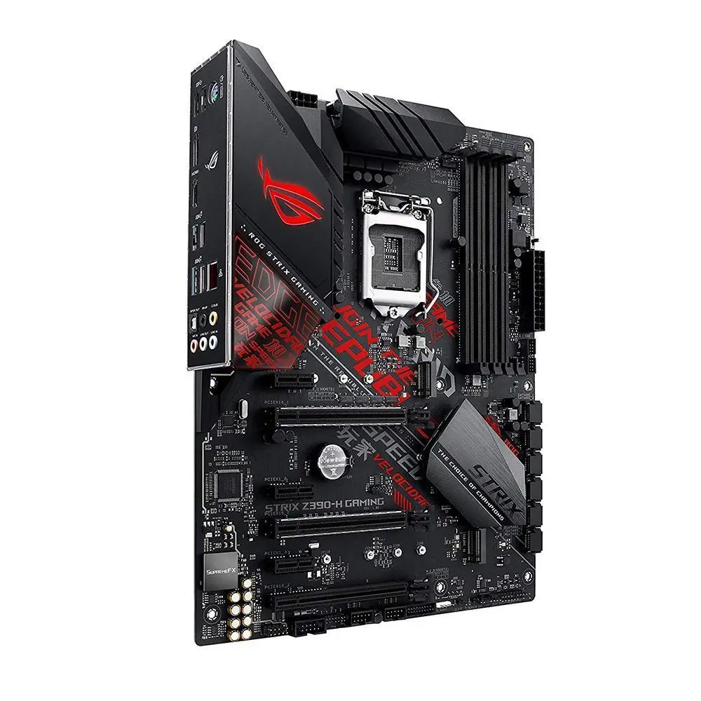 Asus Rog Strix Z390-H Gaming Intel Z390 Soket 1151 DDR4 4266(O.C.)MHz ATX Gaming (Oyuncu) Anakart