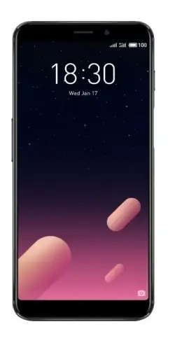 Meizu M6S 32GB Kapasite 3GB Ram Siyah Cep Telefonu - Distribütör Garantili