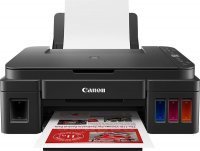 Canon Pixma G3411 Wi-Fi + Tarayıcı + Fotokopi Renkli Çok Fonksiyonlu Tanklı Mürekkep Püskürtmeli Yazıcı