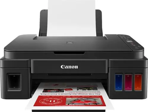 Canon Pixma G3411 Wi-Fi + Tarayıcı + Fotokopi Renkli Çok Fonksiyonlu Tanklı Mürekkep Püskürtmeli Yazıcı