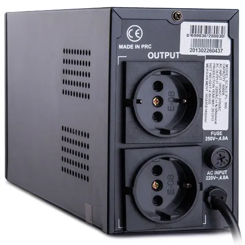 Powerful PL-600 650VA LED Line Interactive UPS 5/20 Dakika Çalışma Süresi