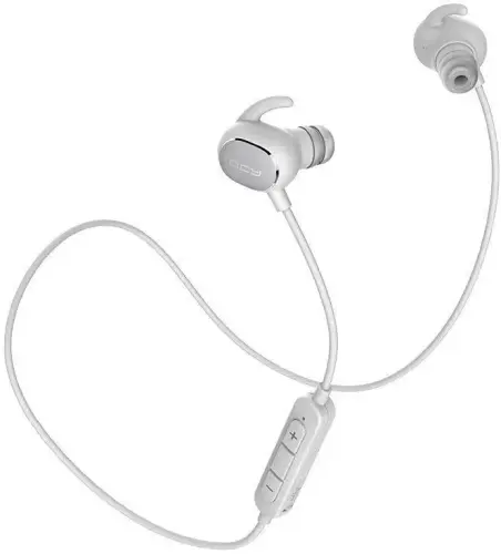 QCY QY19 Bluetooth V4.1 Beyaz Spor Kulaklık - 2 Yıl Resmi Distribütör Garantili