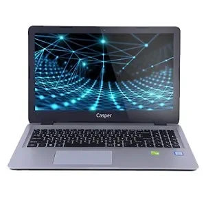 Casper Nirvana C650.8550-8D40X i7-8550U 1.80GHz 8GB 240GB SSD 2GB 940MX 15.6″ FreeDOS Notebook