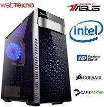 Thanatos 8150 (Webtekno) Intel Core i3-8100 3.60GHz 8GB 1TB GTX1050Ti 4GB Gaming (Oyuncu) Bilgisayar