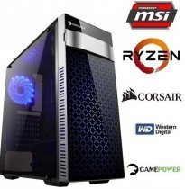 Polaris 2460M-3G Ryzen 5 2400G 3.50GHz 8GB 1TB 7200RPM 3GB GTX 1060 3GT OC Gaming Bilgisayar