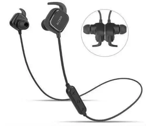 QCY QY12 Sport Mıknatıslı Bluetooth Siyah Kulaklık - 2 Yıl Resmi Distribütör Garantili