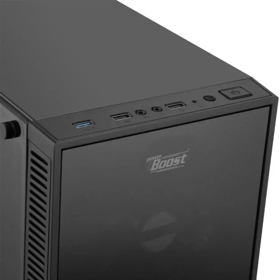 Power Boost JBST-VKG1007R USB 3.0 Tempered Glass Pencereli Kırmızı Fanlı Gaming Kasa (PSU Yok)