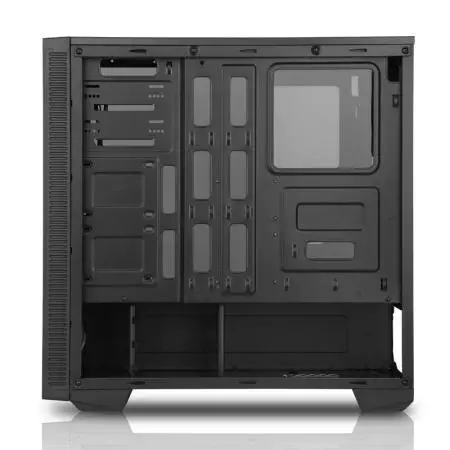 Power Boost JBST-VKG1007R USB 3.0 Tempered Glass Pencereli Kırmızı Fanlı Gaming Kasa (PSU Yok)