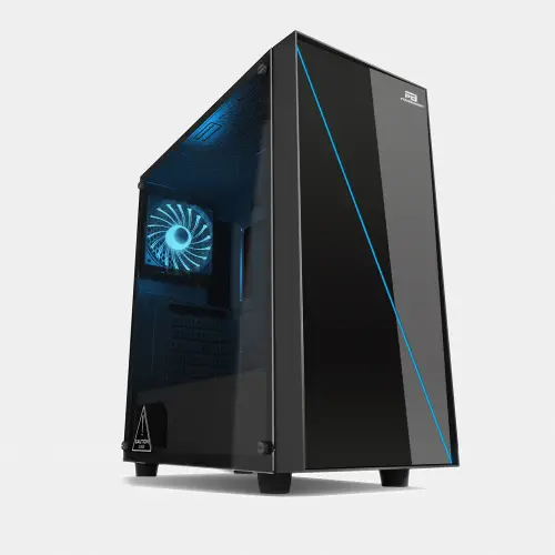Power Boost JBST-X-52 USB 3.0 Cam Panelli RGB Fanlı Gaming Kasa (PSU Yok)