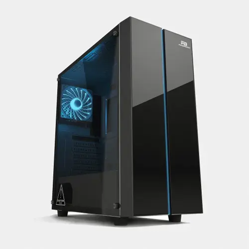 Power Boost JBST-X-53 Usb3.0 Cam Panelli RGB Fanlı Gaming Kasa (PSU Yok)