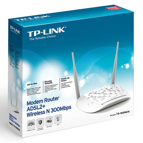 Tp-Link TD-W8961N 4 Port 300Mbps Kablosuz N ADSL2+ Modem Router