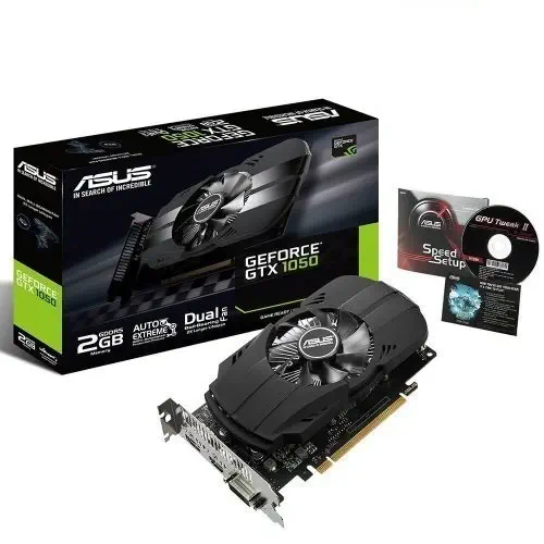 Asus Nvidia Geforce PH-GTX 1050-3G 3GB 96Bit GDDR5 Gaming (Oyuncu) Ekran Kartı