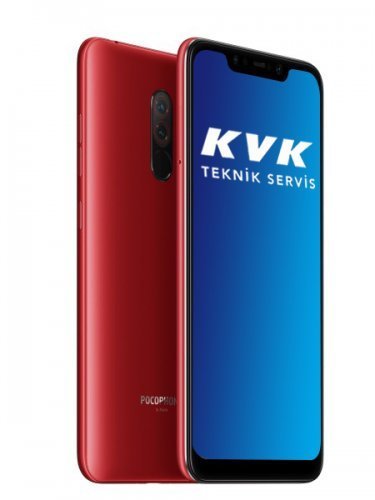 Xiaomi Pocophone F1 128GB Kırmızı Cep Telefonu - Kvk Teknik Servis Garantili