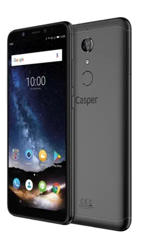Casper Via G1 Plus 32GB Siyah Cep Telefonu - Distribütör Garantili