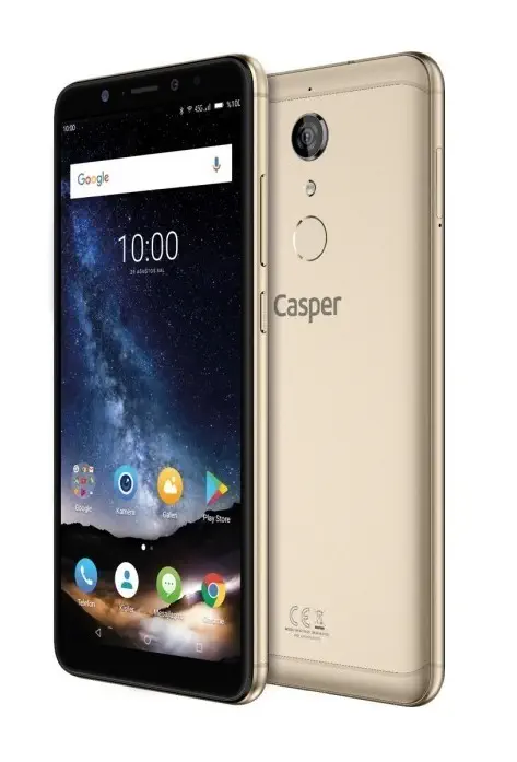 Casper Via G1 Plus 32GB Altın Cep Telefonu - Distribütör Garantili