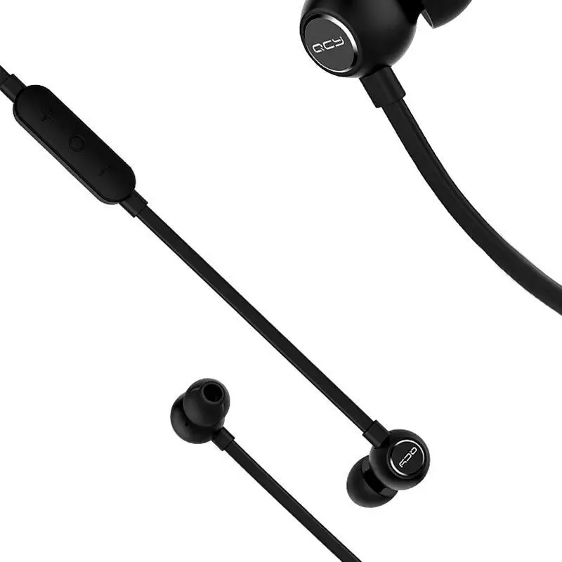 QCY L1 Neckband Wireless Bluetooth Siyah Kulaklık - 2 Yıl Resmi Distribütör Garantili