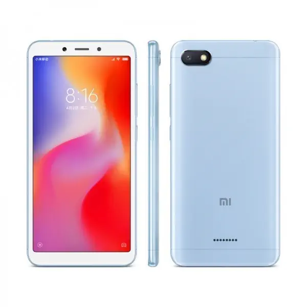 Xiaomi Redmi 6A 32GB Kapasite 2GB Ram Mavi Cep Telefonu - Kvk Teknik Servis Garantili