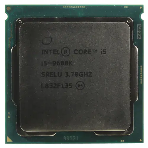 Intel Core i5-9600K 3.70GHz 9MB Soket 1151 İşlemci (Fansız)