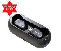 QCY T1C Çift Mikrofonlu Şarj Edilebilir Bluetooth Telefon Kulaklığı - Kvk Garantili