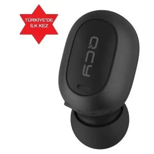 QCY Mini 2 (YENİ) Bluetooth 5.0 Siyah Spor Kulaklık - 2 Yıl Resmi Distribütör Garantili