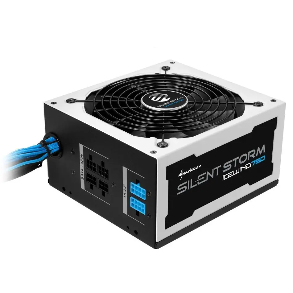 Sharkoon SilentStorm Icewind 750W 80+Bronze 12V 135mm Fan Power Supply