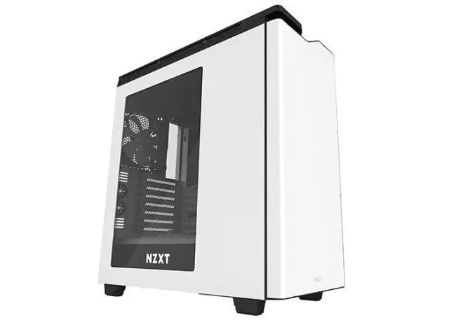 NZXT H440 CA-H442W-W1 Beyaz Siyah Pencereli USB3.1 ATX Kasa 4XFan/7x Fan Yuvası/Toz Filtresi