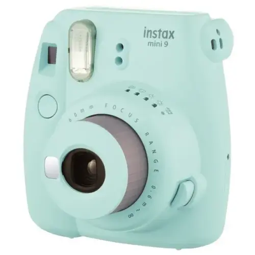 Fujifilm Instax Mini 9 Kit - Açık Mavi (Instax Makine + 10`lu Film + Albüm + Çanta)