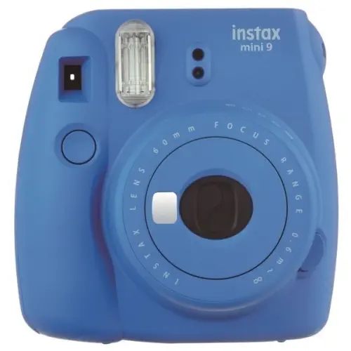 Fujifilm Instax Mini 9 Kit - Koyu Mavi (Instax Makine + 10`lu Film + Albüm + Çanta)