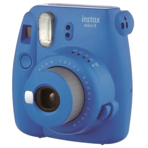 Fujifilm Instax Mini 9 Kit - Koyu Mavi (Instax Makine + 10`lu Film + Albüm + Çanta)