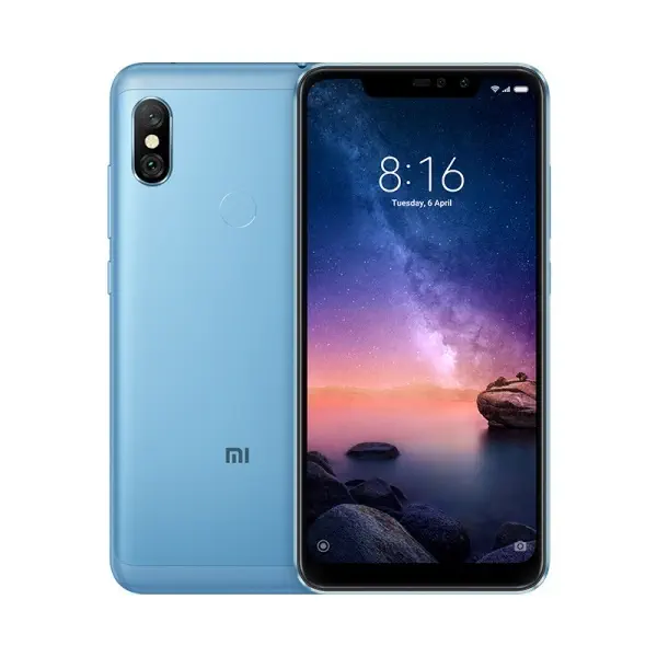Xiaomi Redmi Note 6 Pro 64GB Mavi Cep Telefonu - Kvk Teknik Servis Garantili