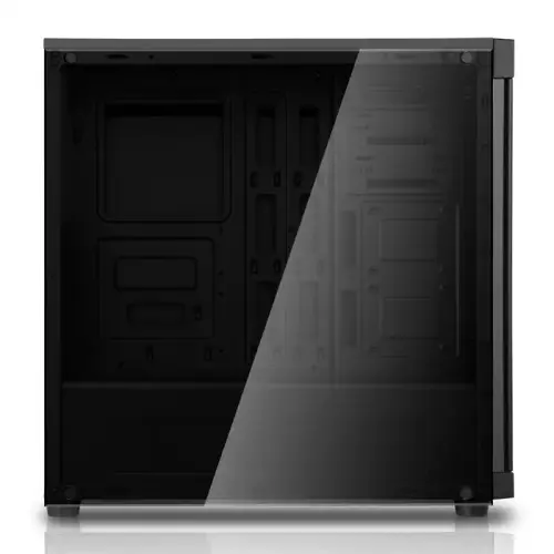 Power Boost Elegance Serisi VK-G1006B Mavi LED Fan USB 3.0 Temperli Cam Panel Mid-Tower Gaming Kasa