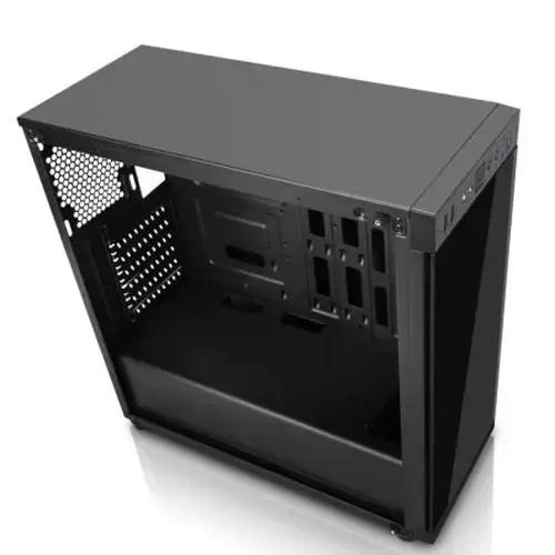 Power Boost Elegance Serisi VK-G1006B Mavi LED Fan USB 3.0 Temperli Cam Panel Mid-Tower Gaming Kasa