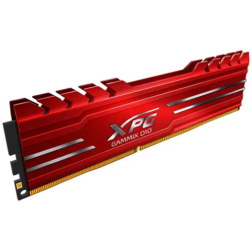 Adata XPG Gammix D10 8GB (1x8GB) DDR4 2666MHz CL16 Kırmızı Gaming Ram (AX4U266638G16-SRG)