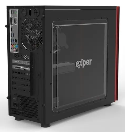 Exper Xcellerator XC585 i5-7400 3.0GHz 8GB 1TB+120GB SSD 4GB GT1050Ti Windows 10 Gaming (Oyuncu) Masaüstü Bilgisayar