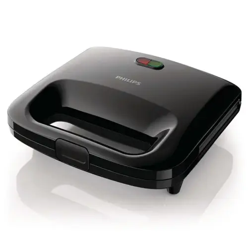 Philips Daily Collection HD2395/90 820W Siyah Tost Makinesi