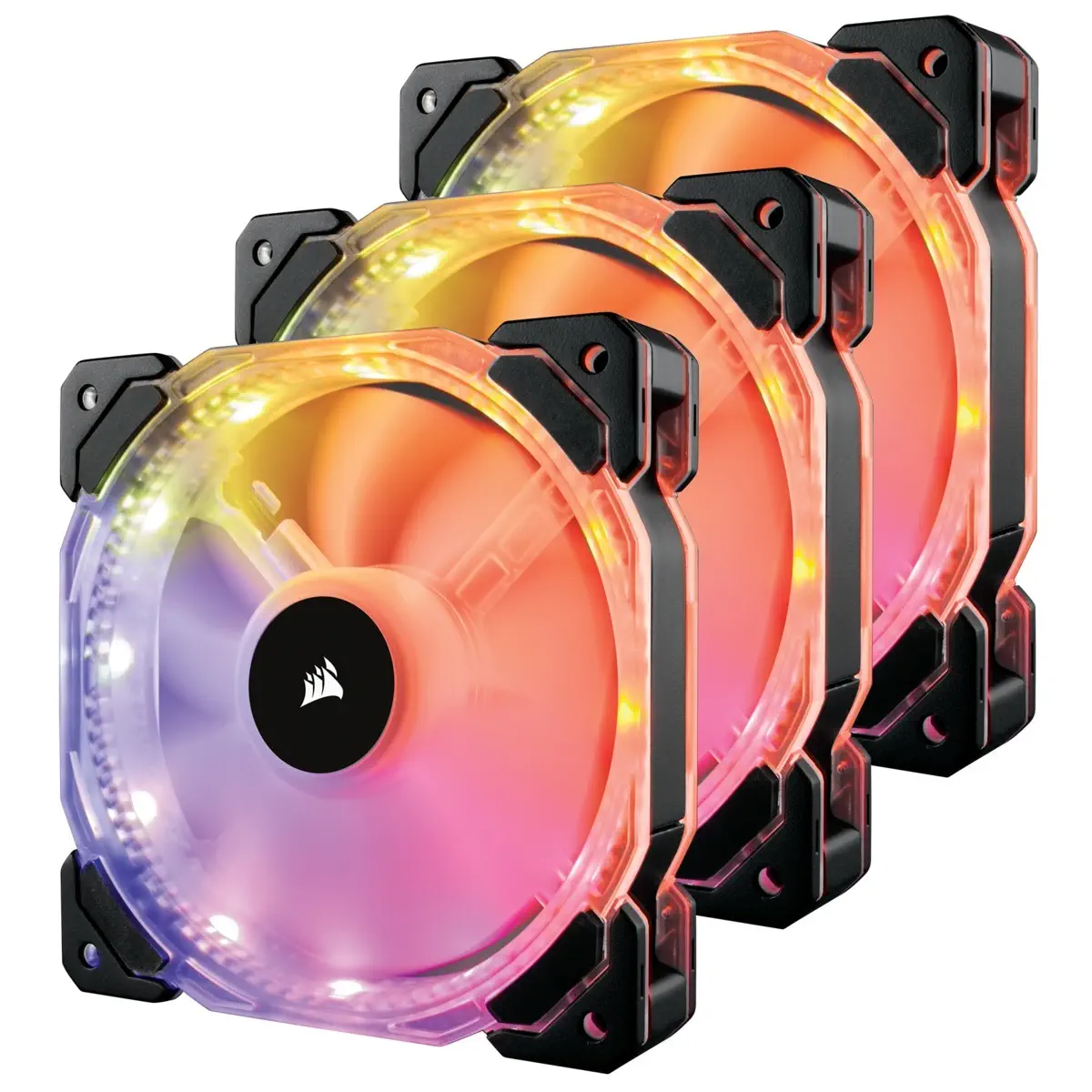 Corsair CO-9050067-WW HD120 RGB Led Kasa Fanı 3 Adet + Fan Kontrolcü