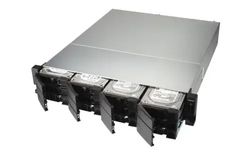 Qnap TS-1231XU-RP 12 Disk Yuvalı 4GB Ram Rackmount Nas Depolama Ünitesi