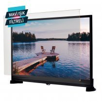 Powermaster 26-27 inç Mavi Işık Filtreli Göz ve Ekran Koruyucu (625x370mm)
