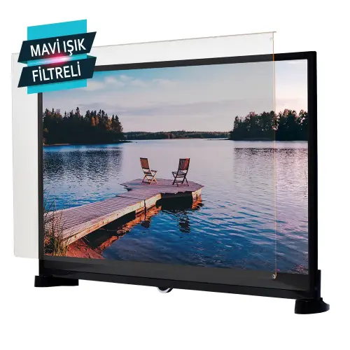 Powermaster 40 inç Mavi Işık Filtreli Göz ve Ekran Koruyucu (910x530mm)  