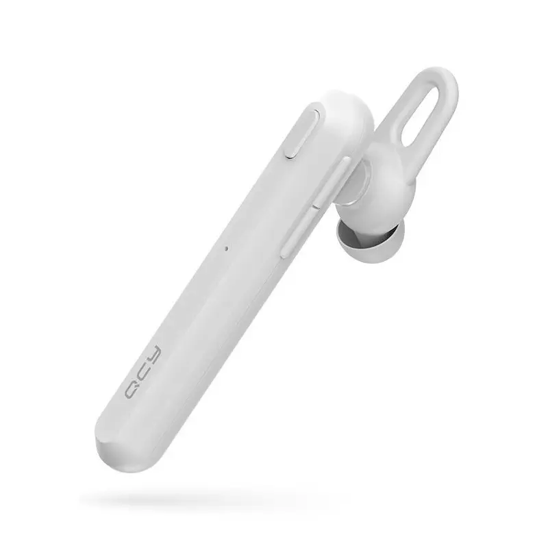 QCY A1 Bluetooth V5.0 Kablosuz Tekli Beyaz Kulaklık - 2 Yıl Resmi Distribütör Garantili