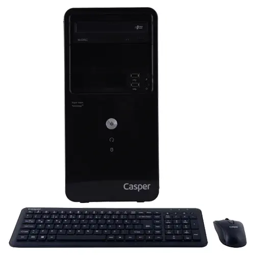 Casper Nirvana N1H.7700-8T45X i7-7700 3.60GHz 8GB 1TB 2GB AMD R5-230 FreeDOS Masaüstü Bilgisayar