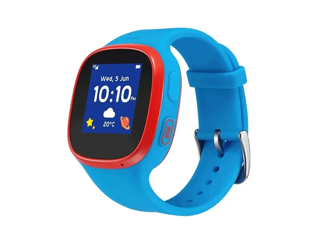 Alcatel Move Time MT30G Mavi Akıllı Çocuk Saati - Distribütör Garantili