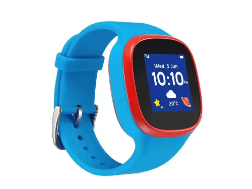 Alcatel Move Time MT30G Mavi Akıllı Çocuk Saati - Distribütör Garantili