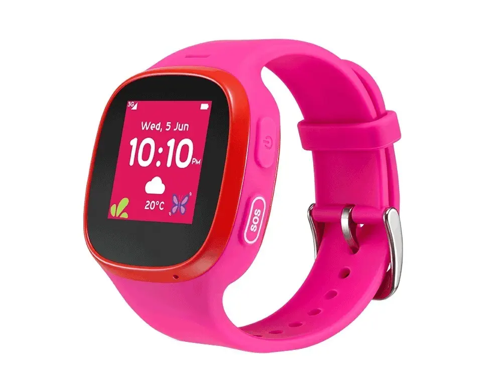 Alcatel Move Time MT30G Pembe Akıllı Çocuk Saati - Distribütör Garantili