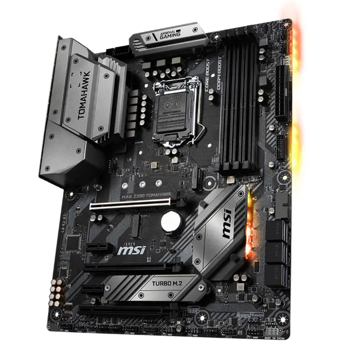 MSI MAG Z390 Tomahawk Intel Z390 Soket 1151 DDR4 4400(OC)MHz ATX Gaming Anakart