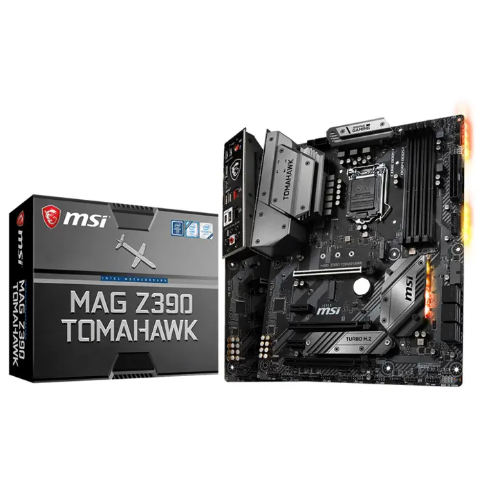 MSI MAG Z390 Tomahawk Intel Z390 Soket 1151 DDR4 4400(OC)MHz ATX Gaming Anakart