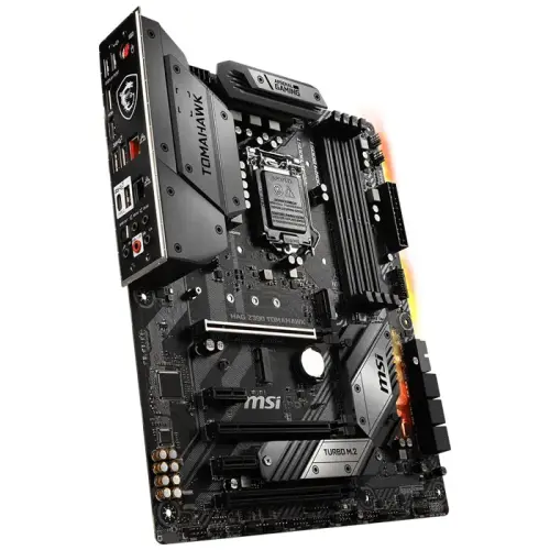 MSI MAG Z390 Tomahawk Intel Z390 Soket 1151 DDR4 4400(OC)MHz ATX Gaming Anakart