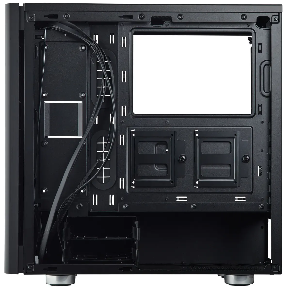 Corsair Carbide Serisi 275R CC-9011132-WW ATX Temperli Cam Mid-Tower Siyah Gaming Kasa