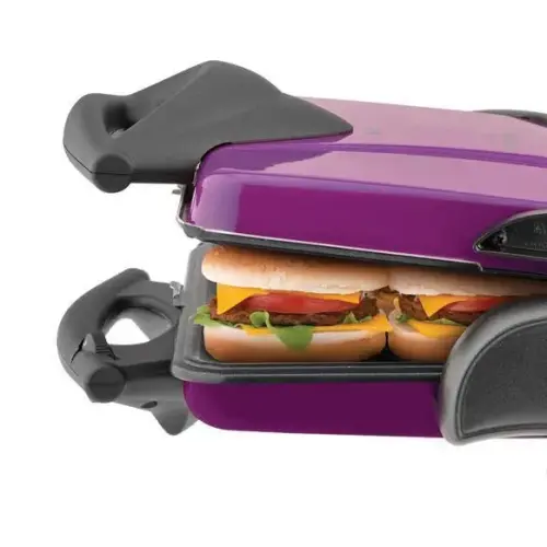 Arzum AR2026 Prego Izgara ve Tost Makinesi Mürdüm